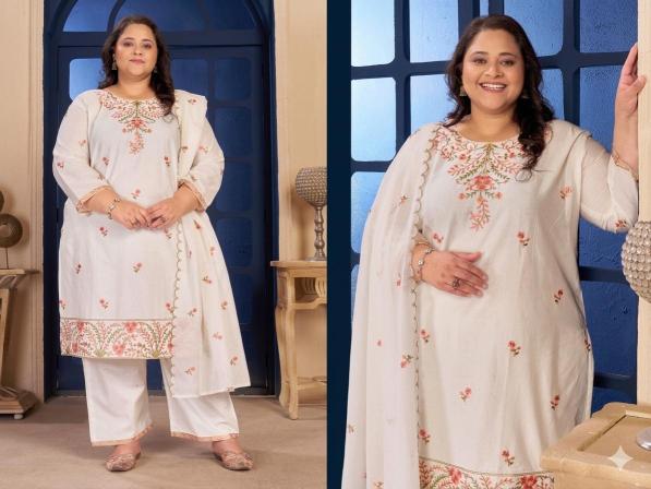 Shree salasar plus size pure cotton-1 shree kurtis b2b wholesale